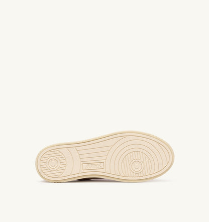 MEDALIST MULE SNEAKERS IN SILK SUEDE