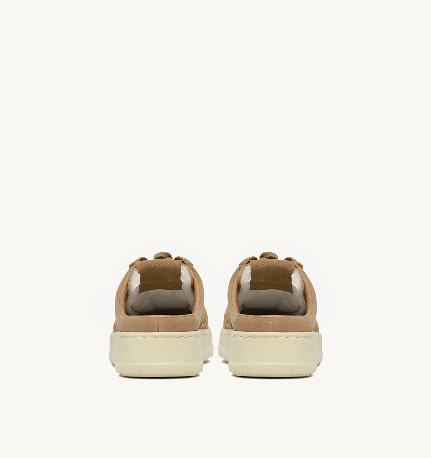 MEDALIST MULE SNEAKERS IN COPPER SUEDE