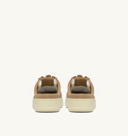 MEDALIST MULE SNEAKERS IN COPPER SUEDE