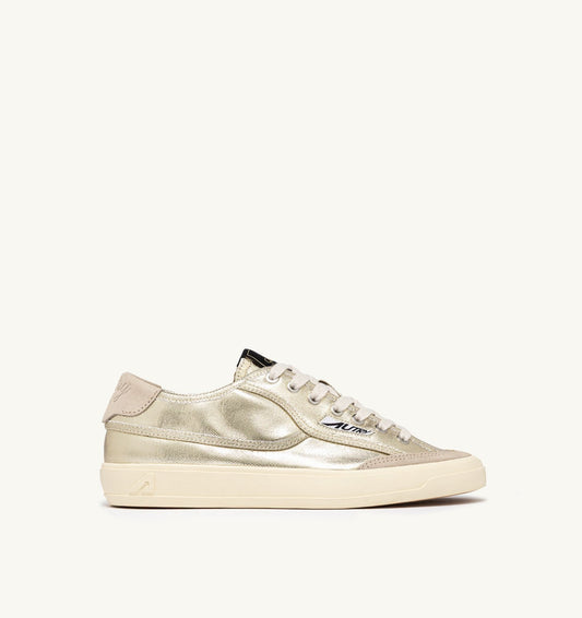 WINDSCAPE LOW SNEAKERS IN PLATINUM CANVAS