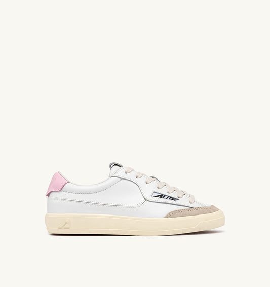 WINDSCAPE LOW SNEAKERS IN WHITE AND FAIRY TALE LEATHER