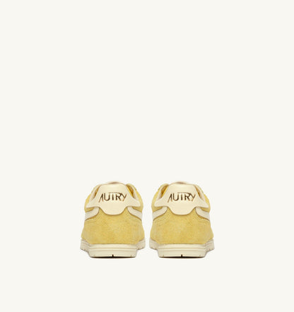 WINDSPIN SNEAKERS IN MIMOSA AND RUTABAGA SUEDE AND LEATHER