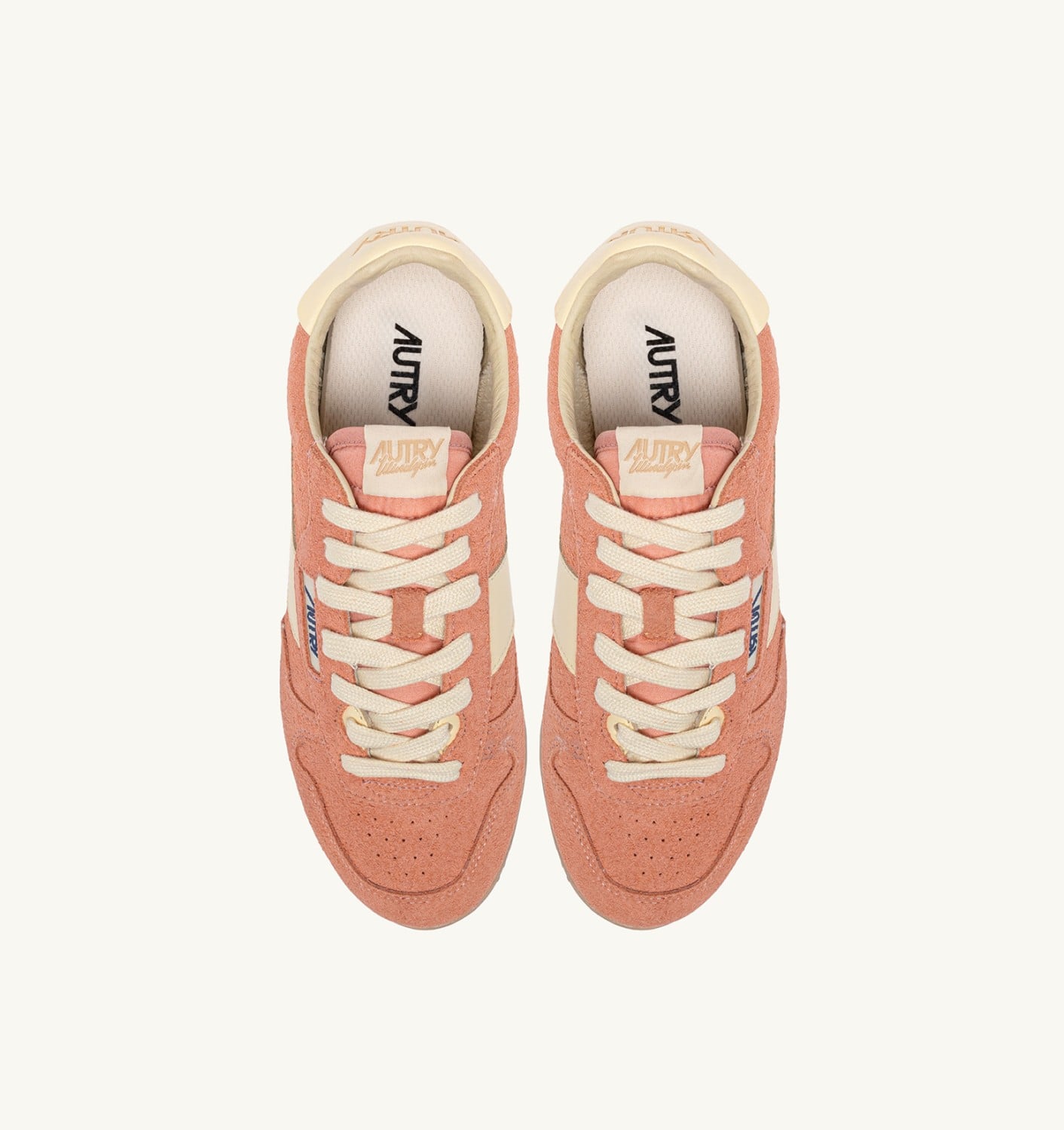 SNEAKERS WINDSPIN IN SUEDE AND LEATHER COLOR DAMASK AND RUTABAGA