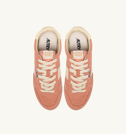 SNEAKERS WINDSPIN IN SUEDE AND LEATHER COLOR DAMASK AND RUTABAGA