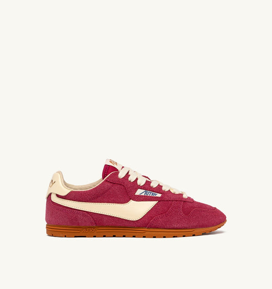 SNEAKERS WINDSPIN IN SUEDE AND LEATHER COLOR CHEYENNE AND RUTABAGA