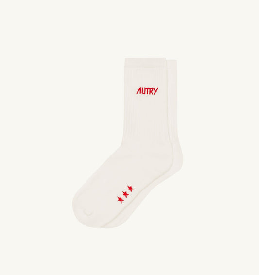 SOCKS WITH JACQUARD LOGO UNISEX
