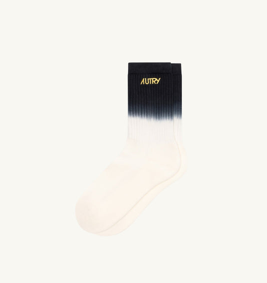 SOCKS WITH EMBROIDERY TIE-DYE LOGO UNISEX