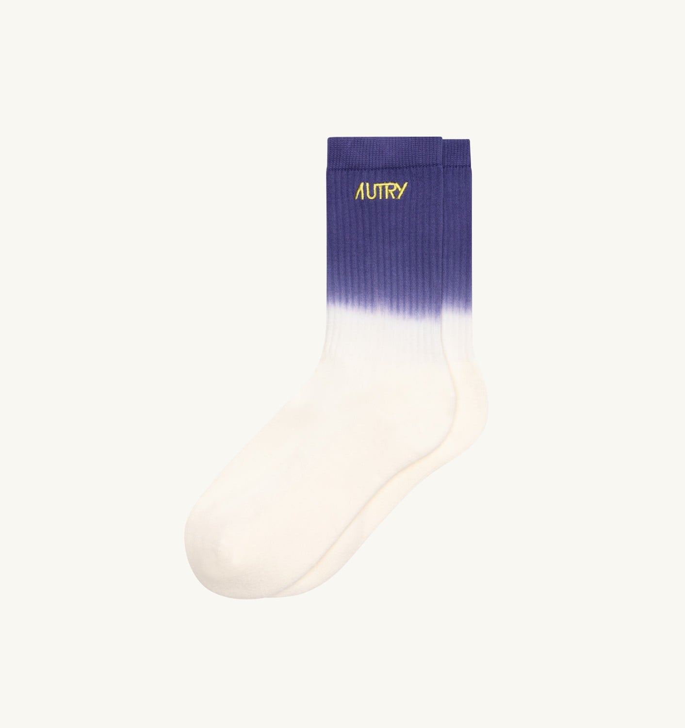 SOCKS WITH EMBROIDERY TIE-DYE LOGO UNISEX