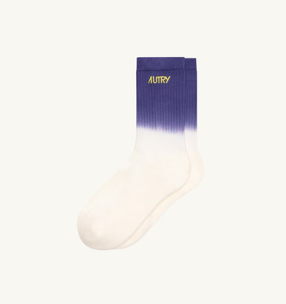 SOCKS WITH EMBROIDERY TIE-DYE LOGO UNISEX