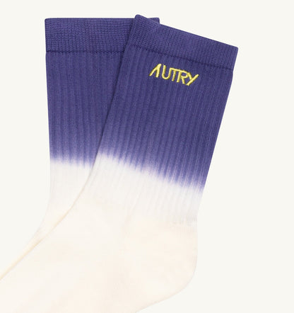 SOCKS WITH EMBROIDERY TIE-DYE LOGO UNISEX