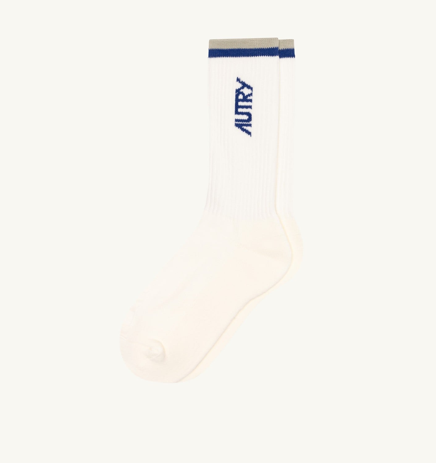 JACQUARD STRIPED SOCKS WITH LOGO UNISEX