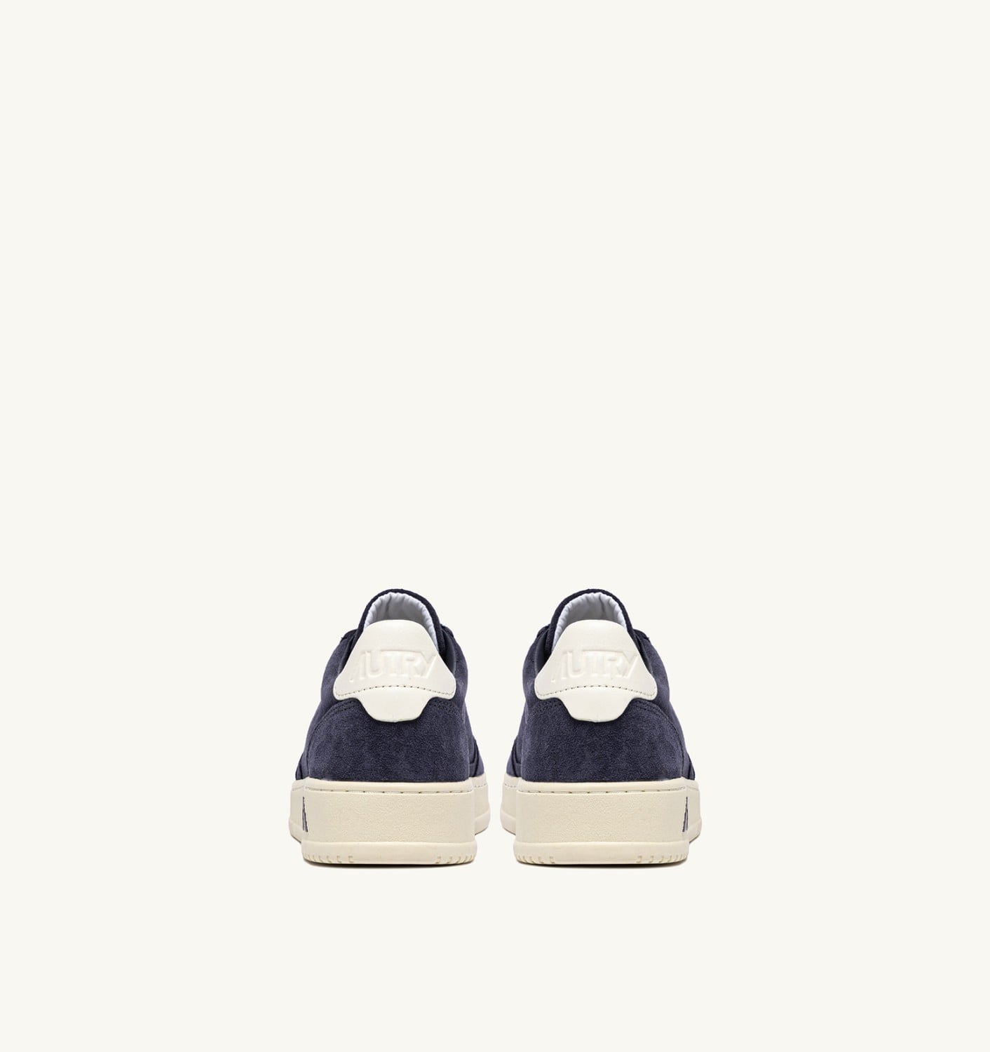 MEDALIST LOW SNEAKERS IN SPACE AND WHITE SUEDE