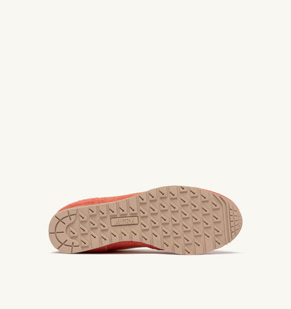 WINDSPIN SNEAKERS IN BLUSH AND RUTABAGA SUEDE AND LEATHER