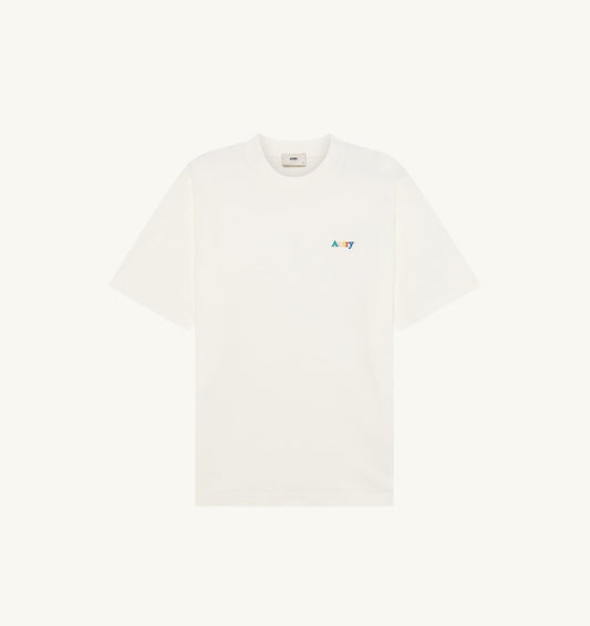 T-SHIRT WITH MULTICOLOR LOGO UNISEX