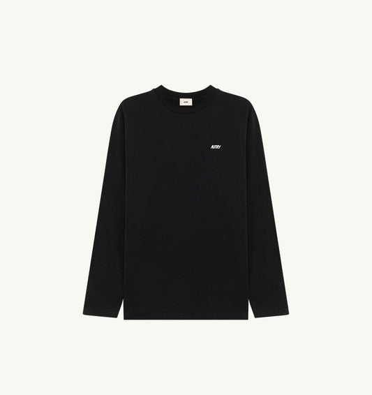 LONG-SLEEVE T-SHIRT WITH EMBROIDERED LOGO UNISEX