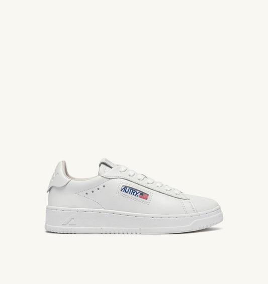 DALLAS LOW SNEAKERS IN WHITE LEATHER