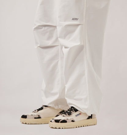 WILDPACE LOW SNEAKERS IN MARSHMALLOW AND COW CORDURA AND LEATHER