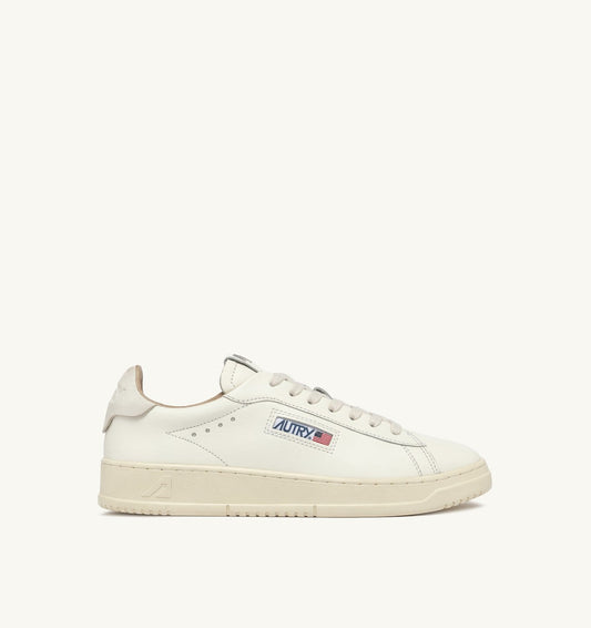DALLAS LOW SNEAKERS IN WHITE LEATHER